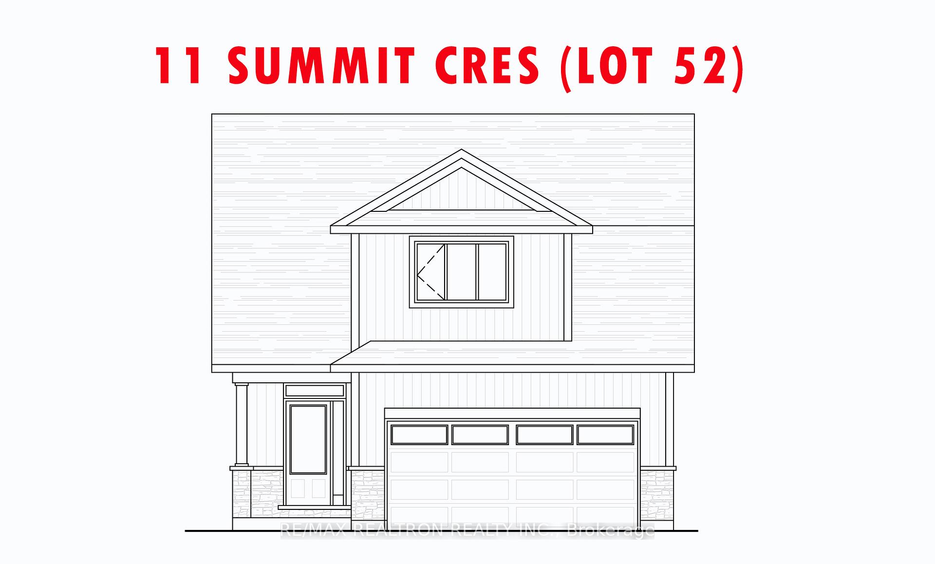 Front of 11 Summit Crescent