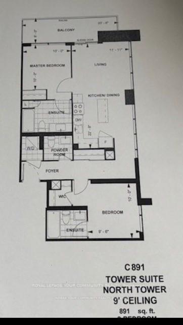 Photo 7 of Unit 1209, 8960 Jane Street E, Vaughan, Vellore Village — HOMEH