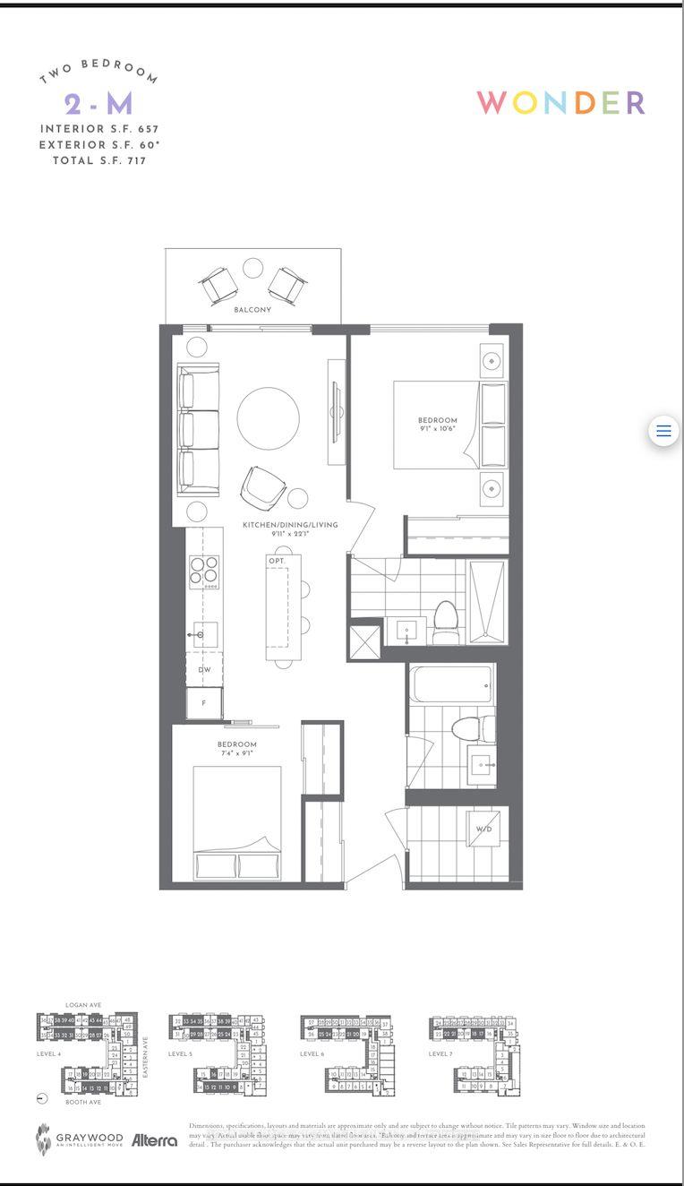 Photo 17 of Unit 512, 150 Logan Avenue, Toronto, South Riverdale — HOMEH