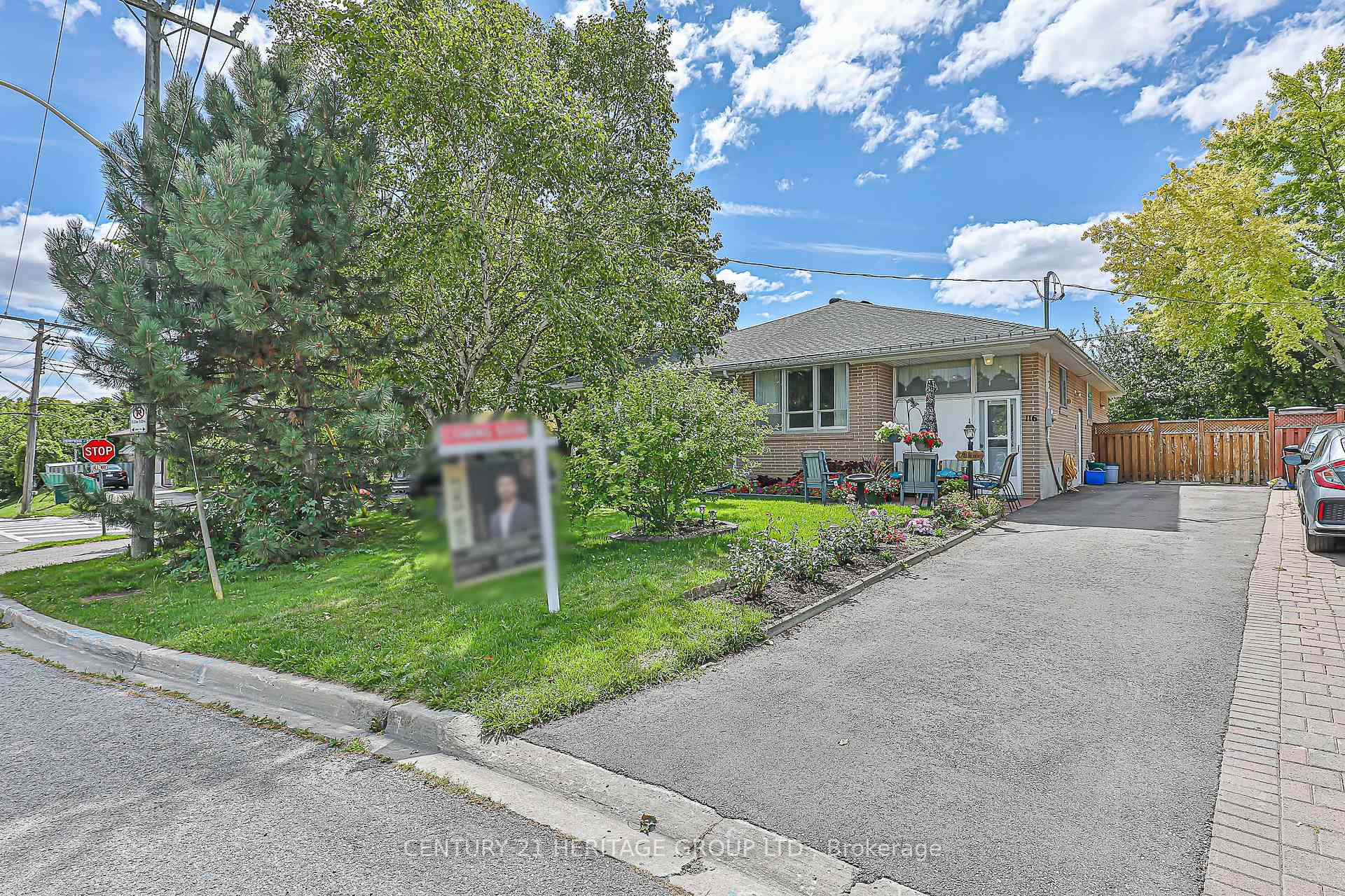 Front of 116 Longford Drive