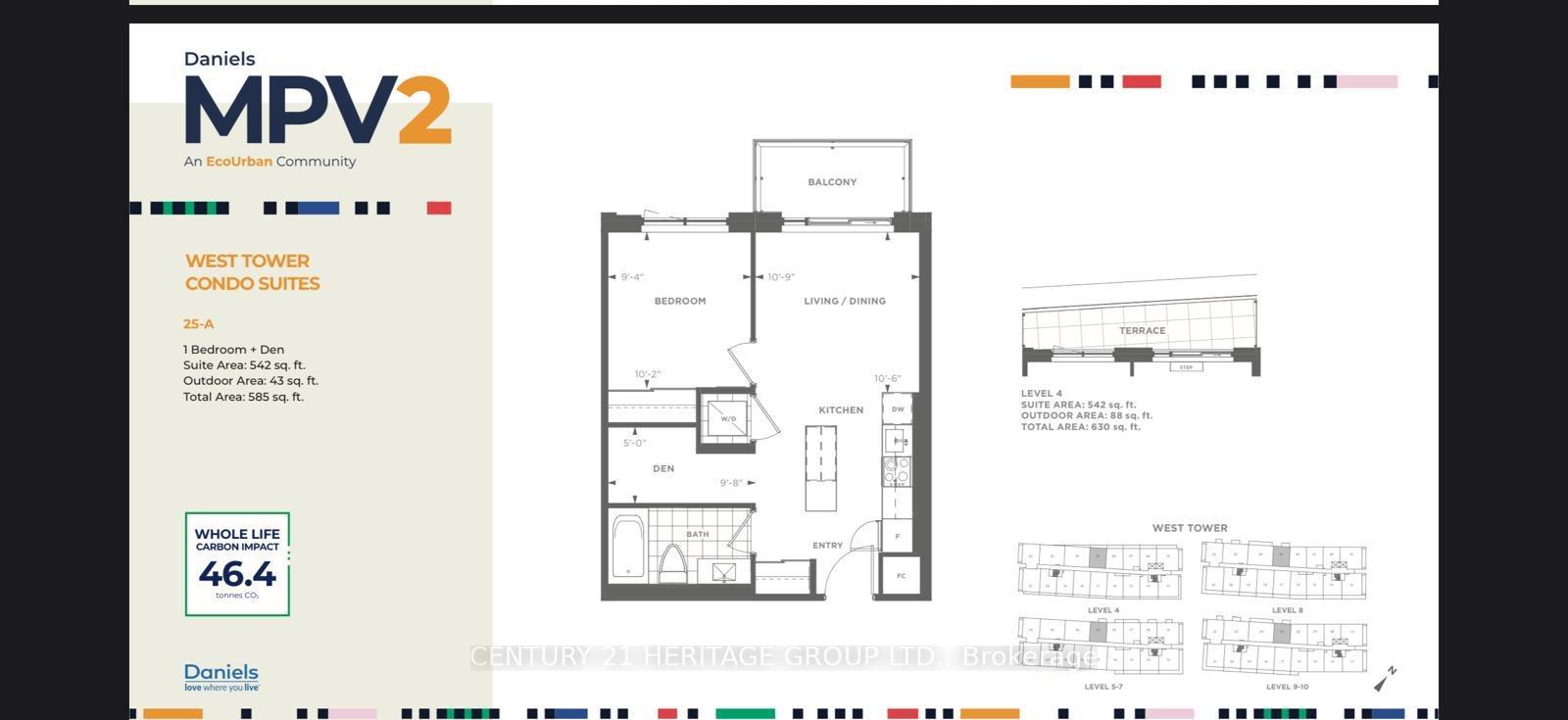 Photo 16 of Unit 925, 20 All Nations Drive, Brampton, Northwest Brampton — HOMEH