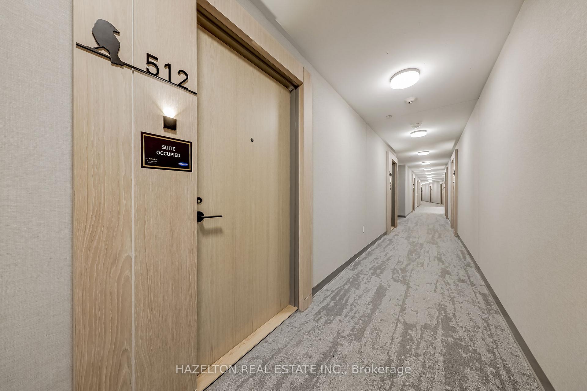 Front of Unit 512, 60 George Butchart Drive