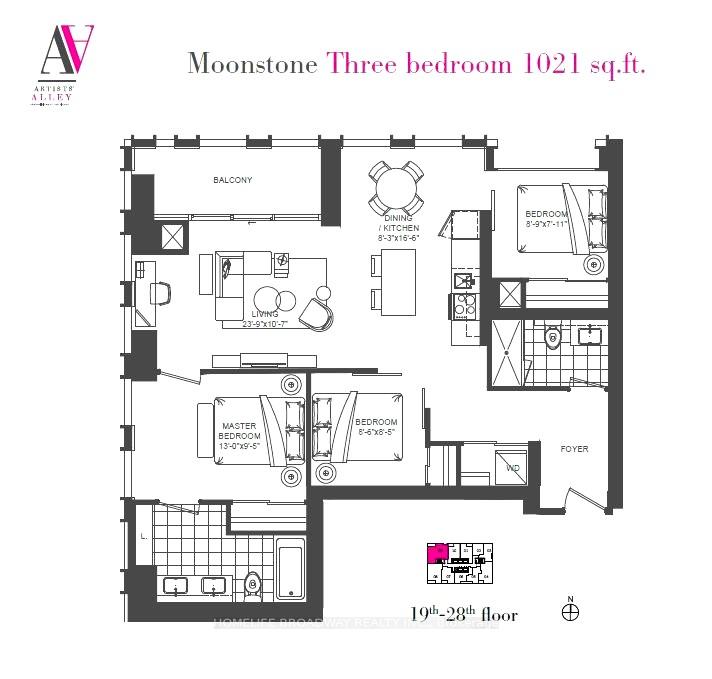 Photo 10 of Unit 2309, 238 Simcoe Street, Toronto, Kensington-Chinatown — HOMEH