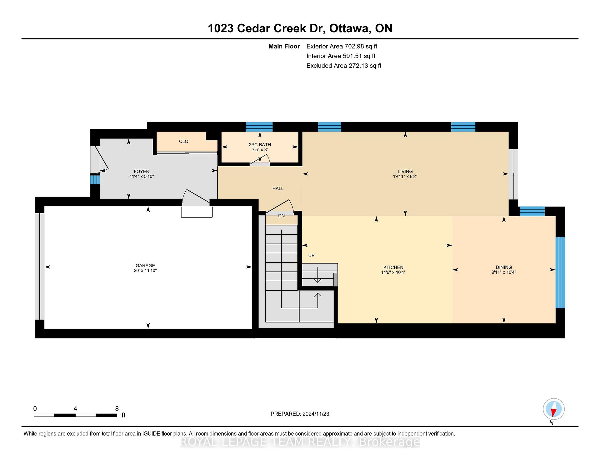 Photo 4 of 1023 Cedar Creek Drive, Ottawa, Blossom Park/Kemp Park/Findlay Creek — HOMEH