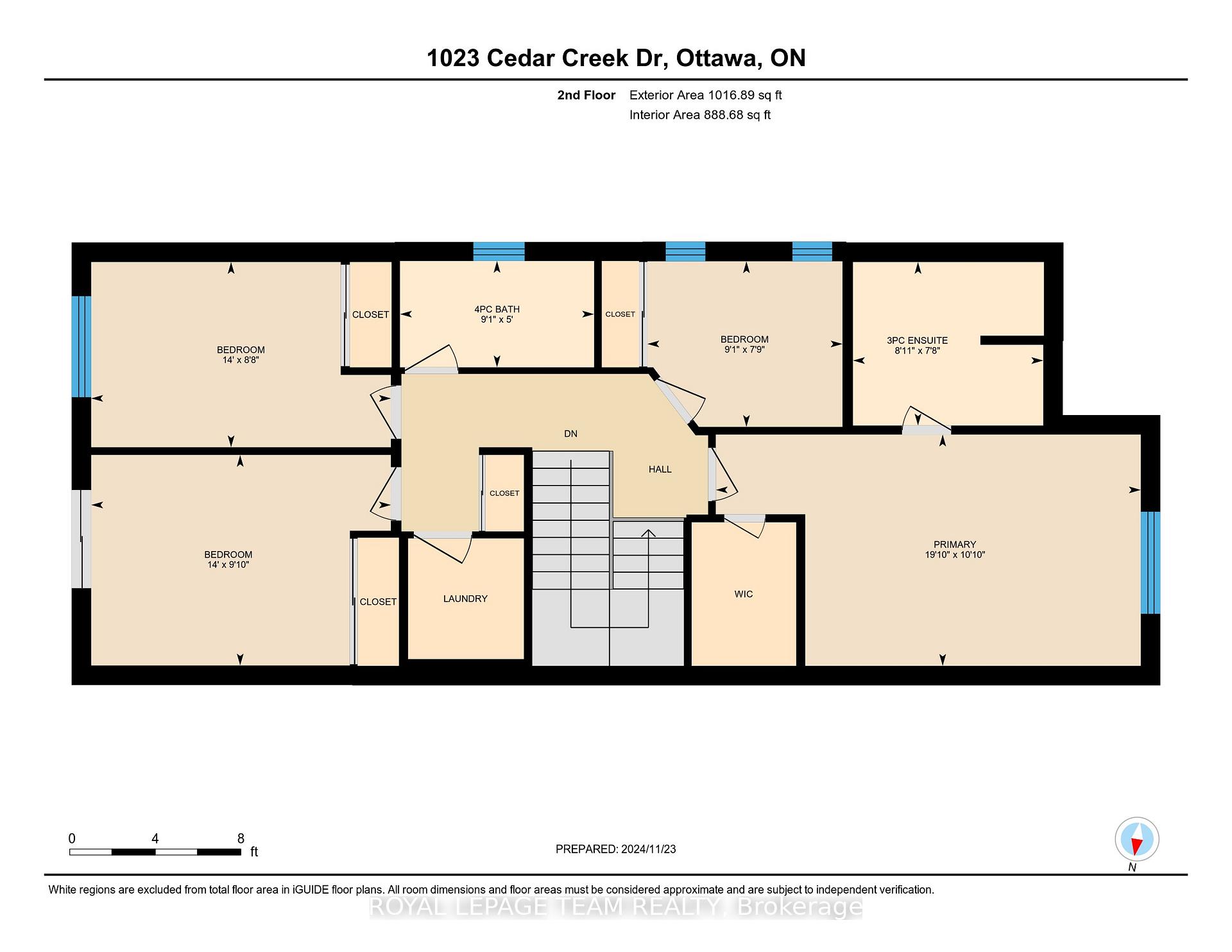Photo 16 of 1023 Cedar Creek Drive, Ottawa, Blossom Park/Kemp Park/Findlay Creek — HOMEH