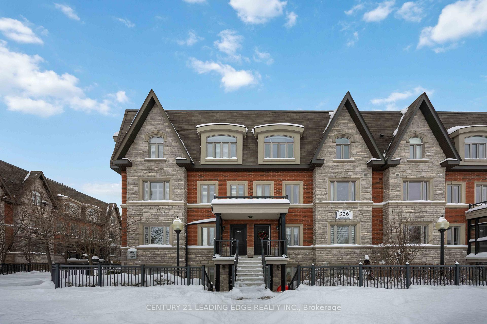 Photo 1 of Unit 285, 326 John Street, Markham, Aileen-Willowbrook — HOMEH