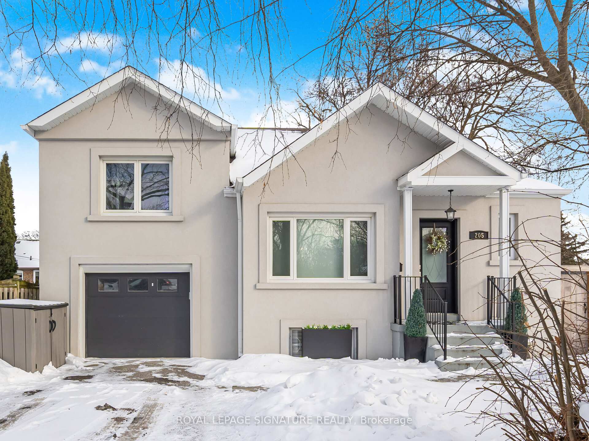 Front of 205 Prince Edward Drive S