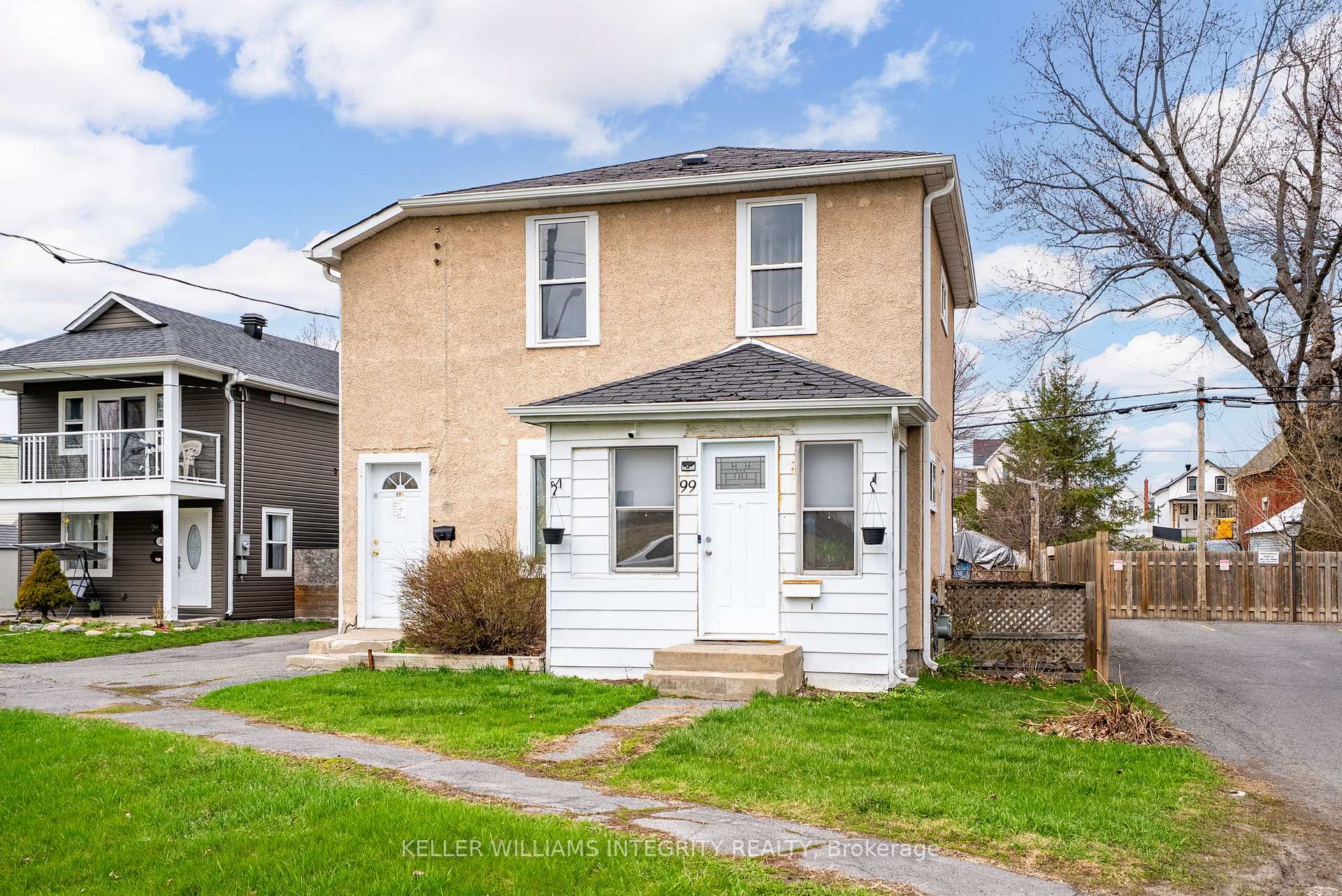 Front of 99 & 99 1/2 Race Street E