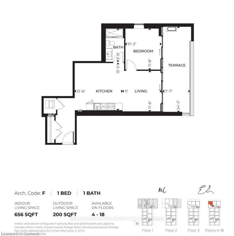 Photo 2 of Unit 1003, 741 King Street W, Kitchener — HOMEH