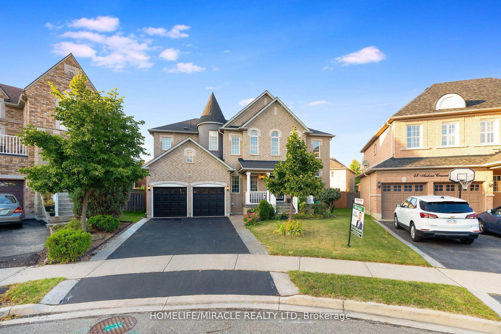 Photo 1 of 46 Amboise Crescent, Brampton, Fletcher's Meadow — HOMEH