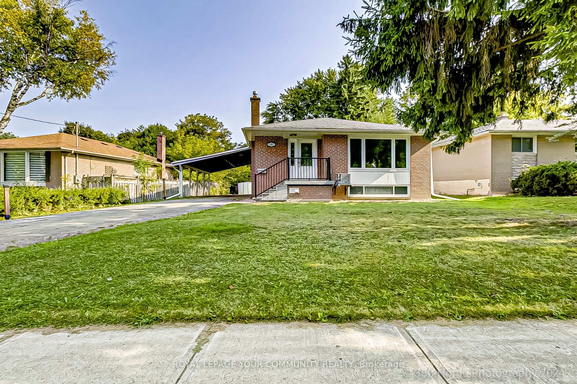 Front of 35 Aurora Heights Drive