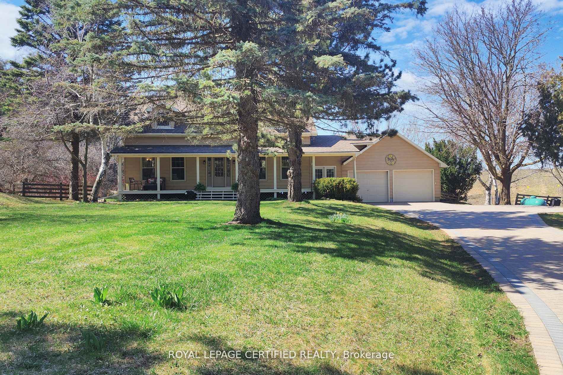 Front of 4250 Beech Grove Side Road