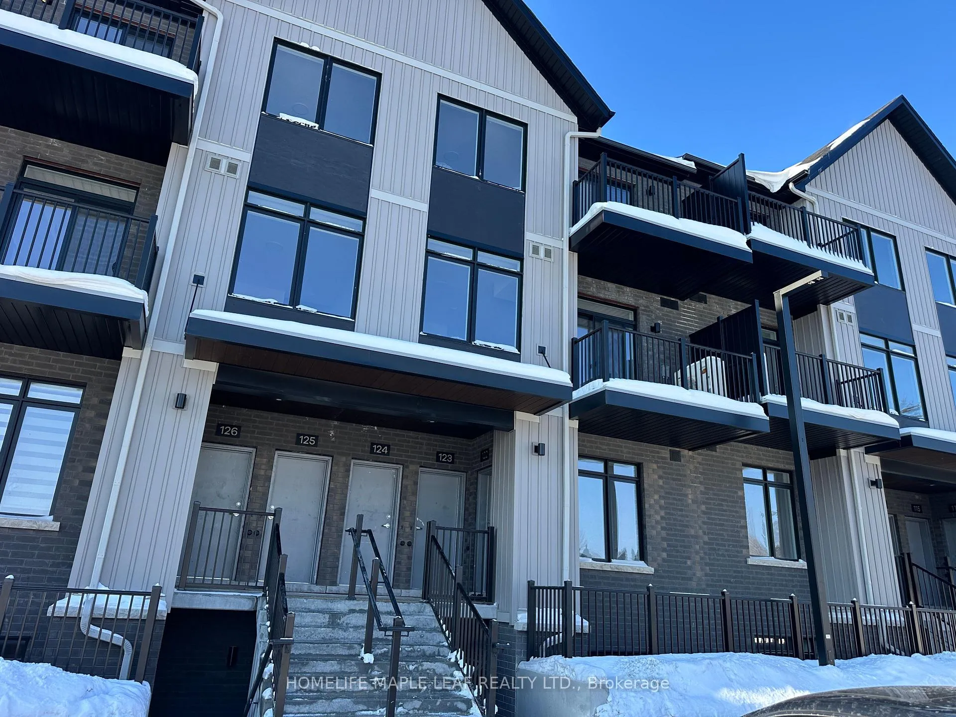 Front of Unit 122, 824 Woolwich Street