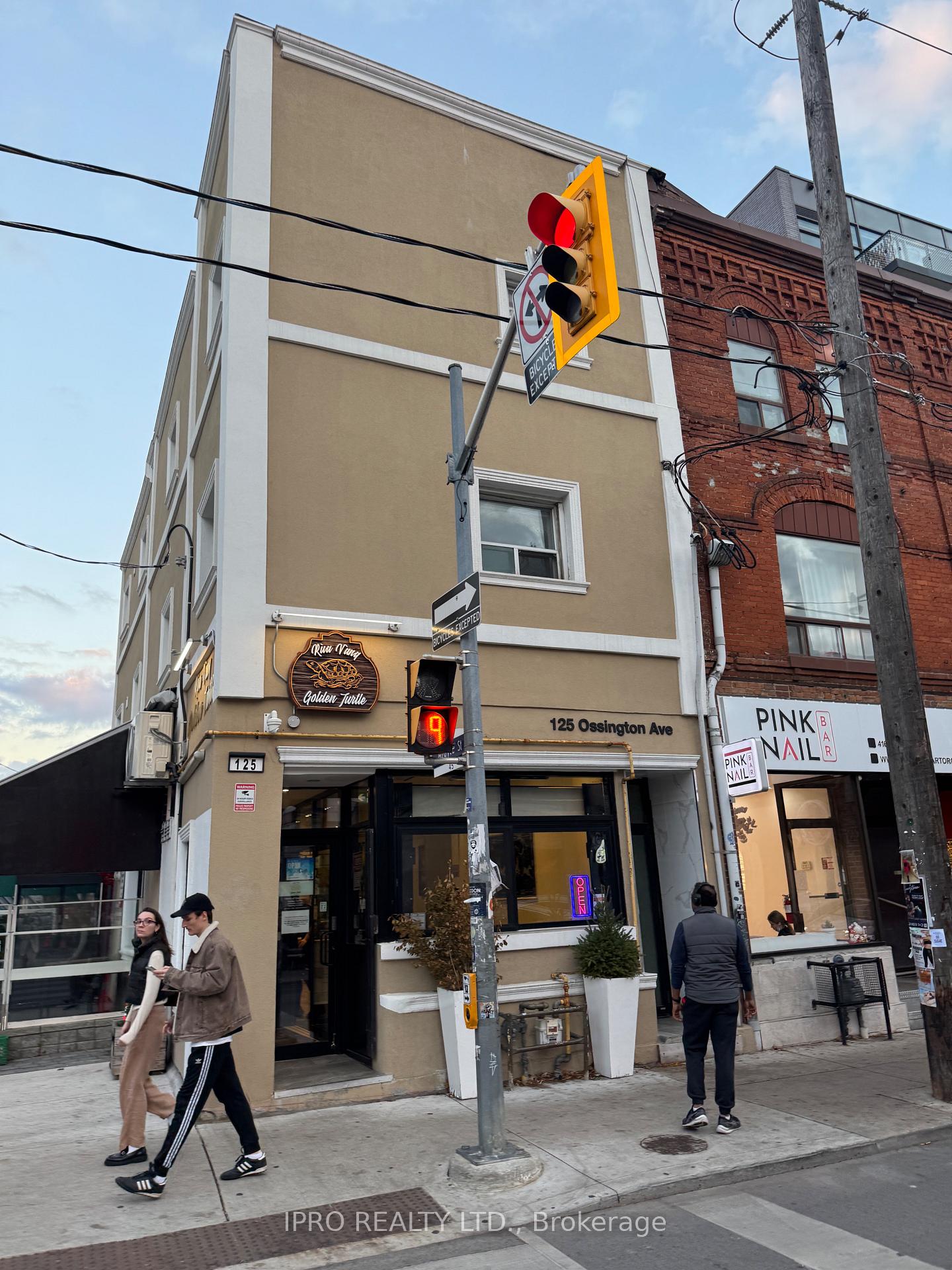 Front of 125 Ossington Avenue