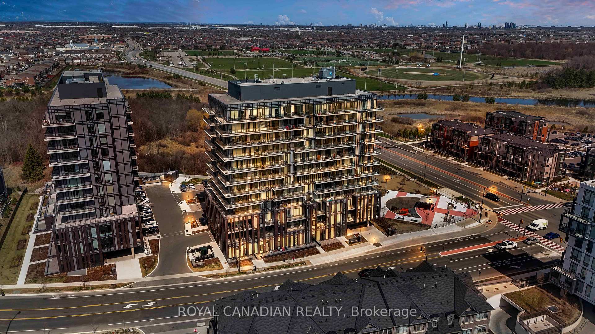 Front of Unit 1110, 215 Veterans Drive W