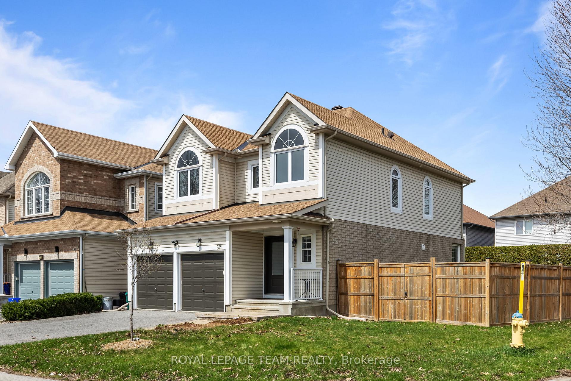 Photo 1 of 521 Stonechurch Way, Ottawa, Barrhaven - Cedargrove/Fraserdale — HOMEH