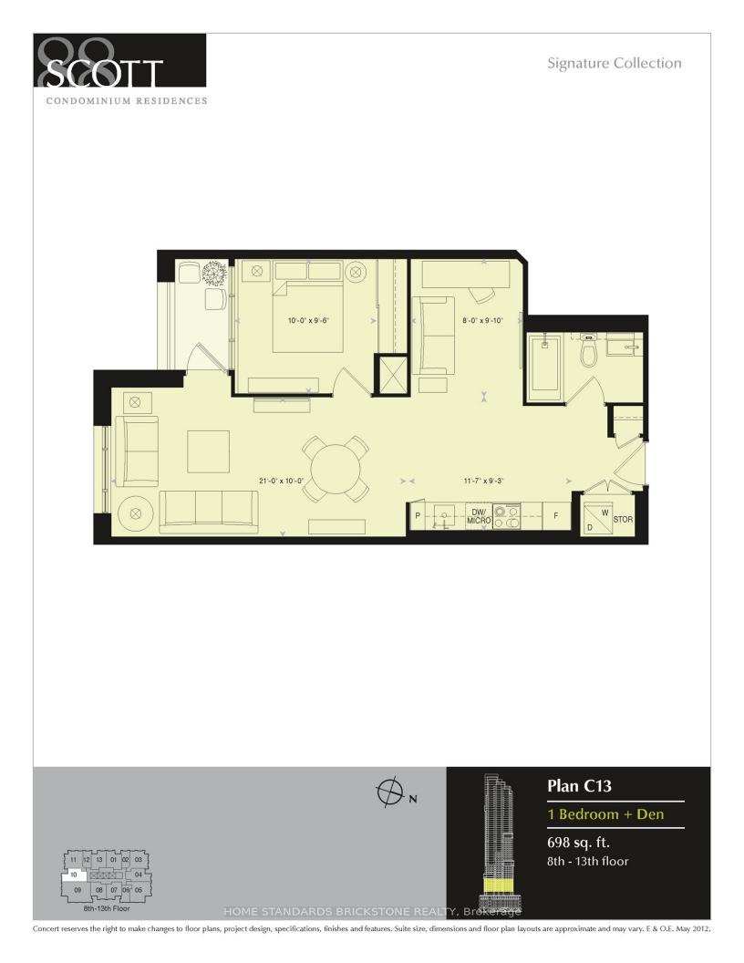 Photo 43 of Unit 810, 88 Scott Street, Toronto, Church-Yonge Corridor — HOMEH