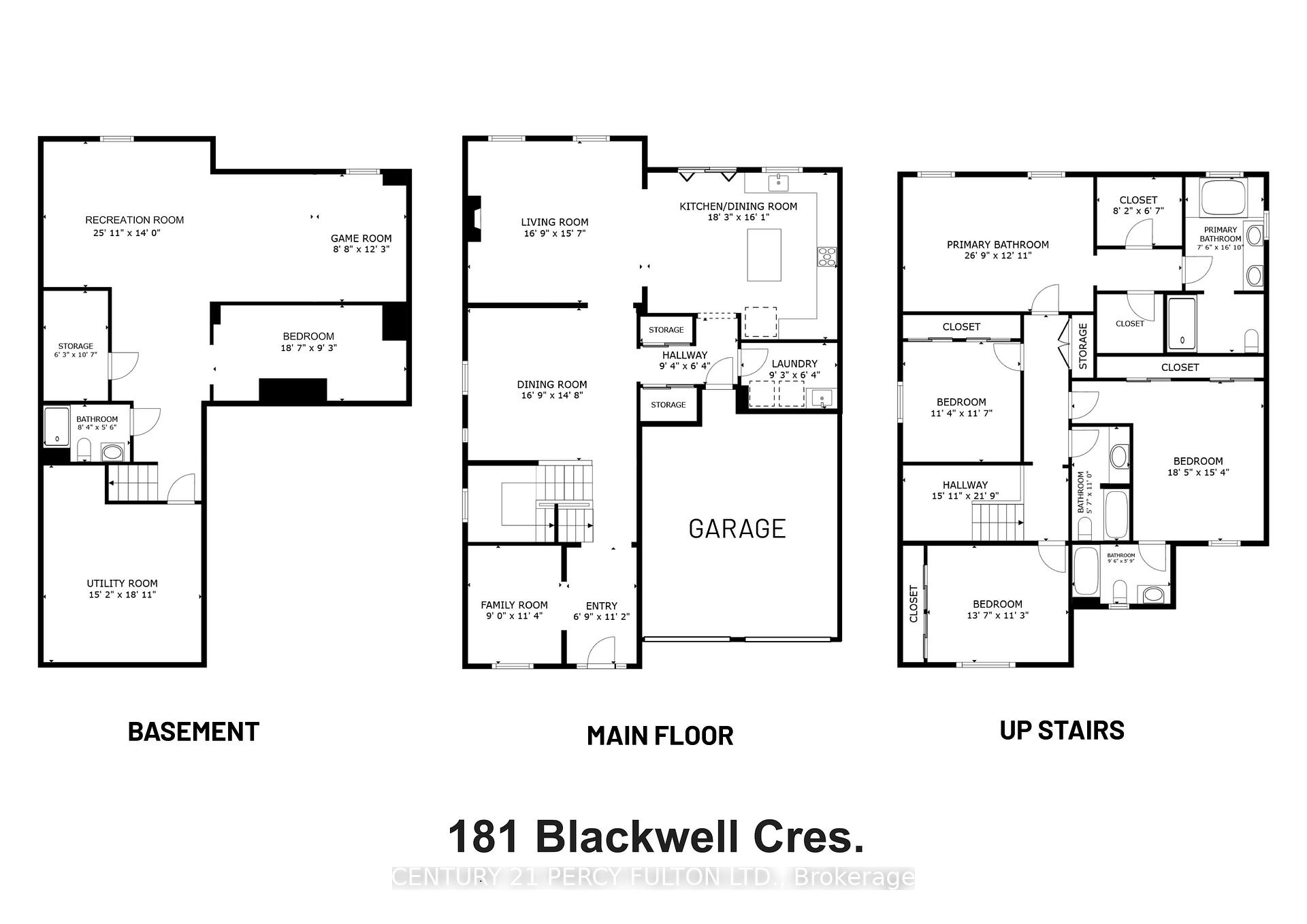 Photo 16 of 181 Blackwell Crescent, Oshawa, Windfields — HOMEH