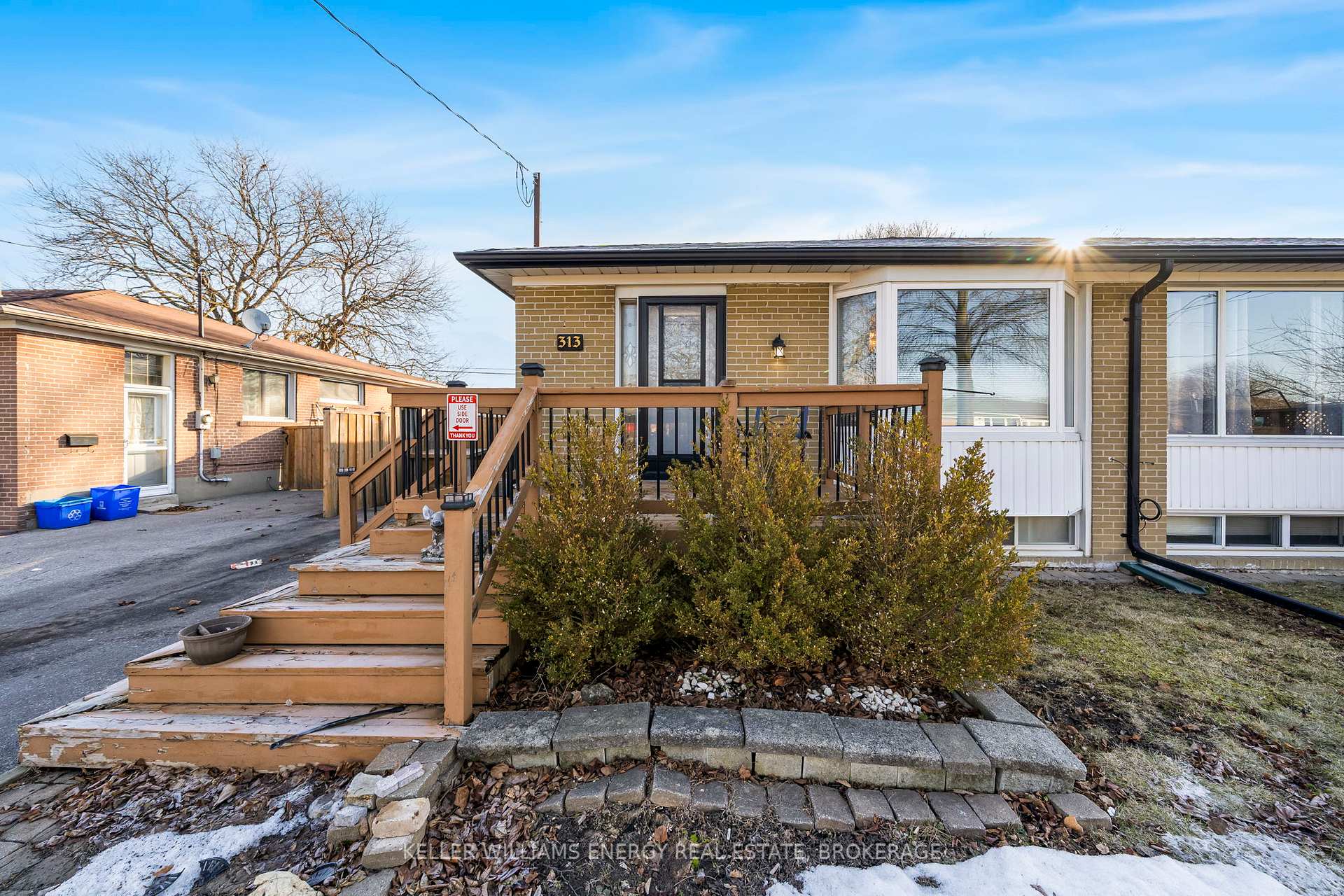 Front of 313 Rosedale Drive