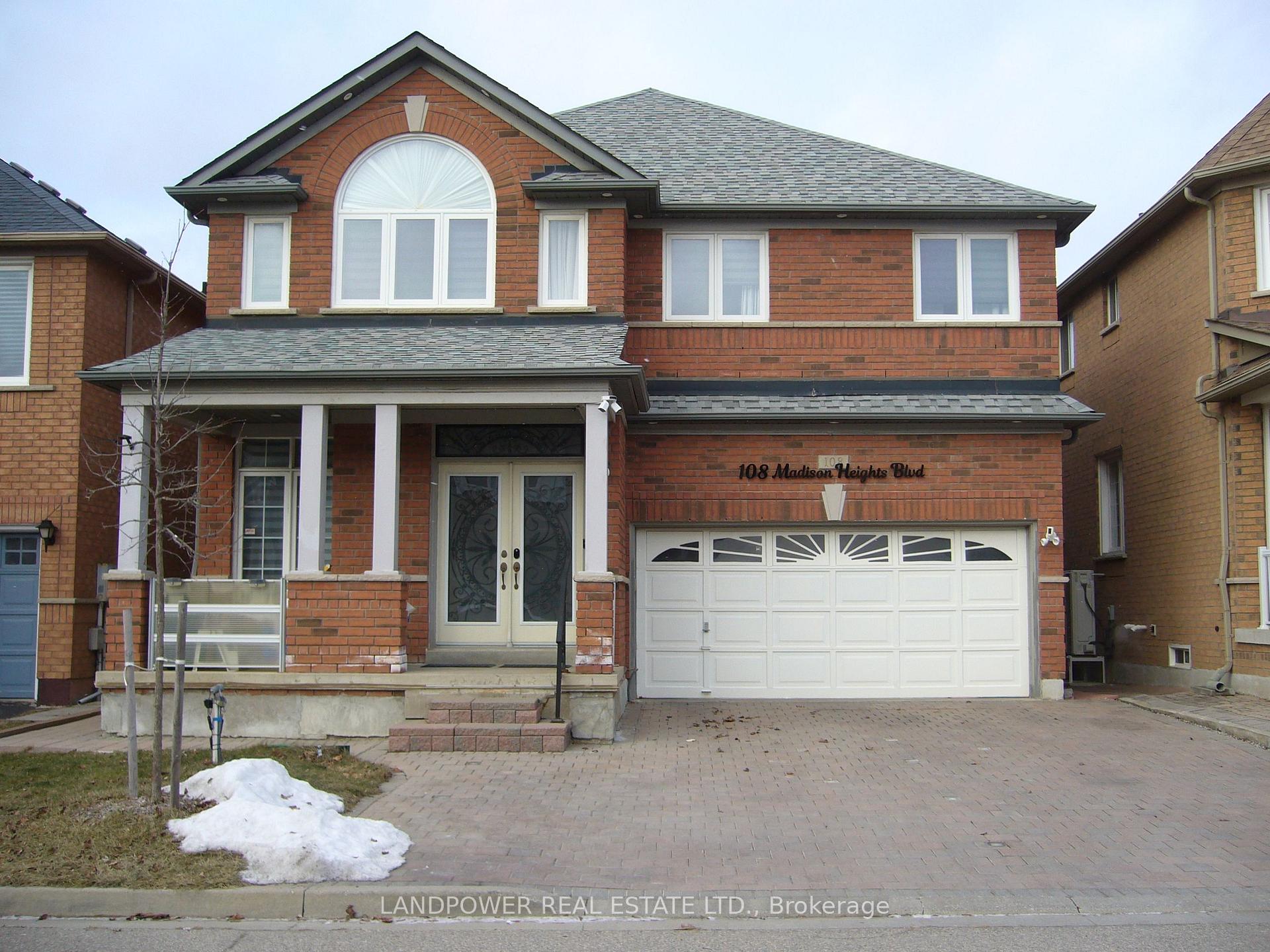 Photo 1 of 108 Madison Heights Boulevard, Markham, Berczy — HOMEH