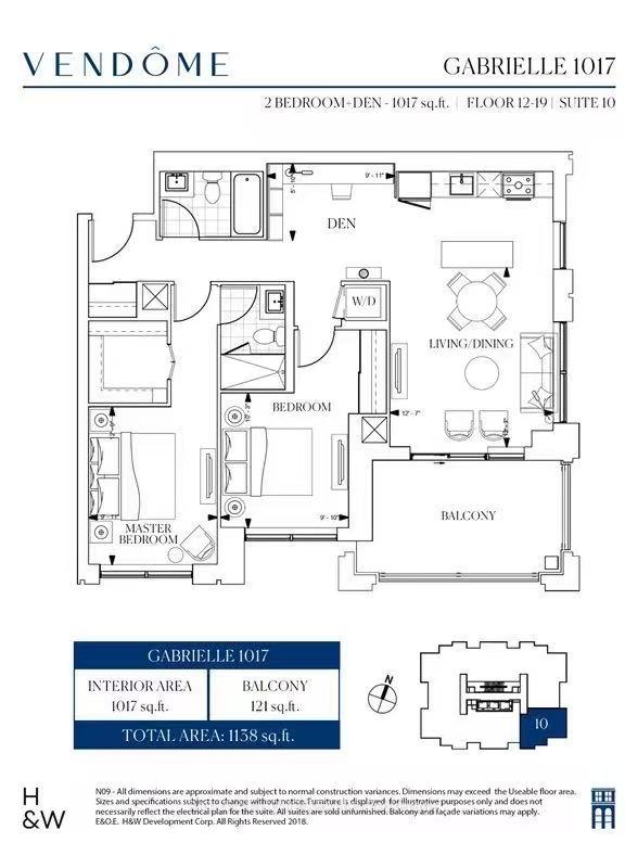 Photo 28 of Unit 1710, 9 Clegg Road, Markham, Unionville — HOMEH