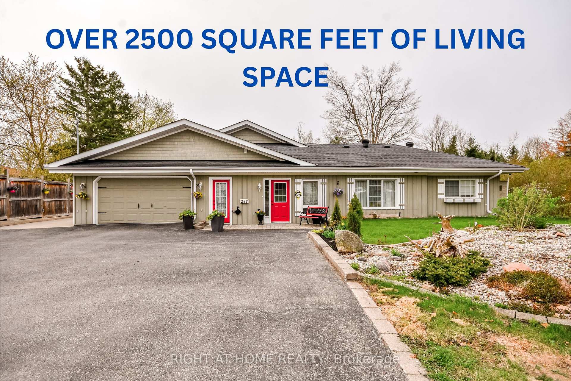 Front of 287 Edgehill Drive
