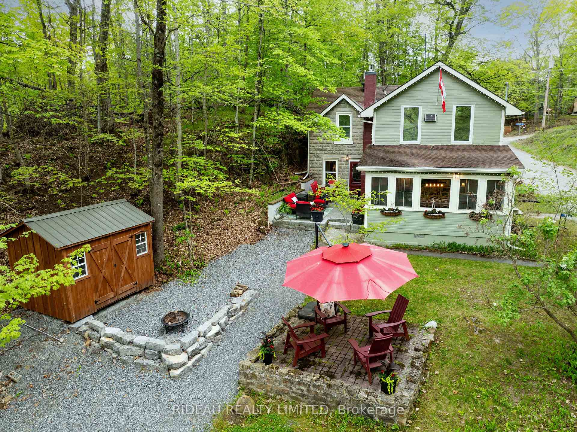 Front of 1759 Opinicon Road