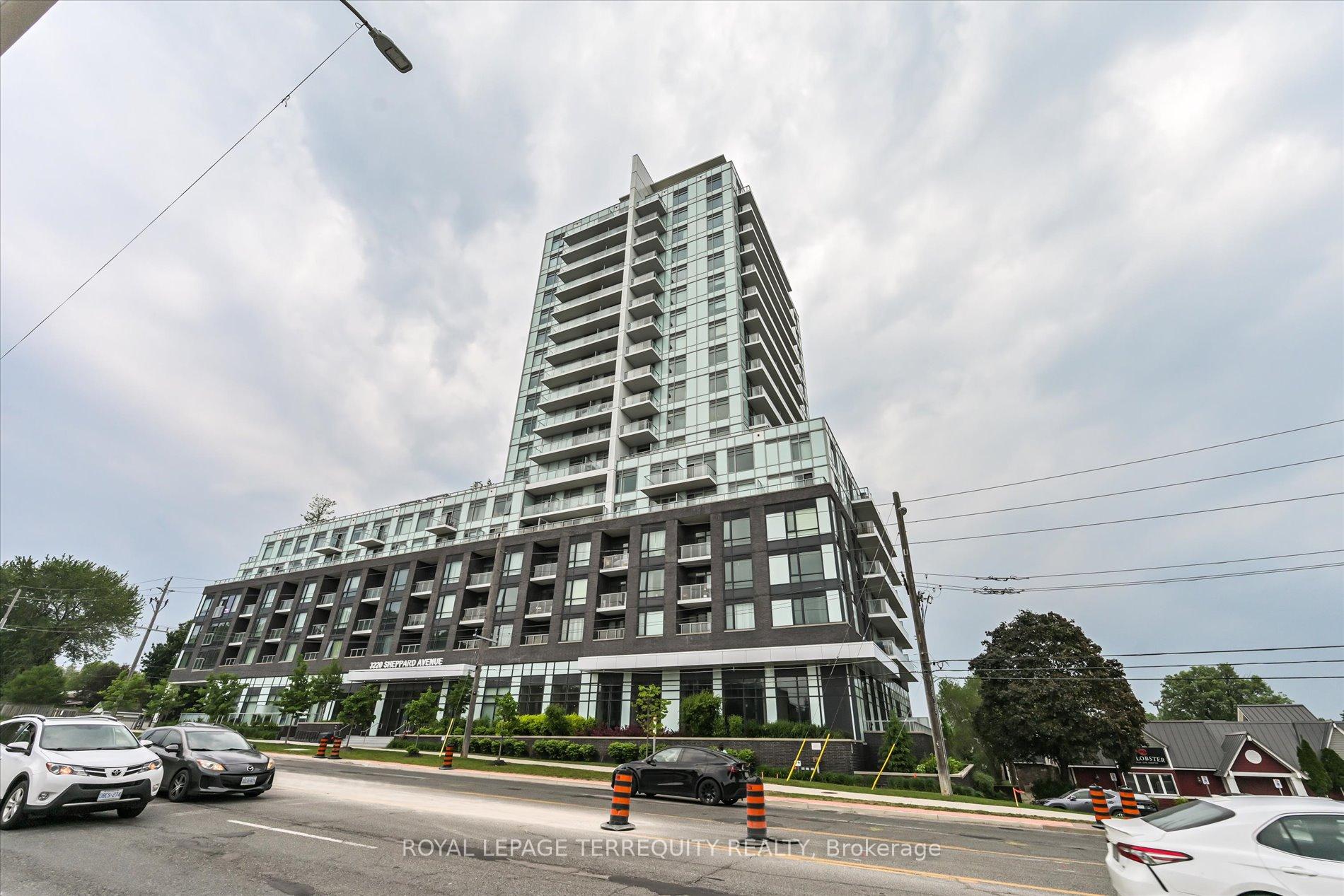 Front of Unit 1301, 3220 Sheppard Avenue E