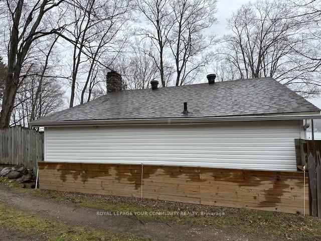 Front of 452 Champlain Road