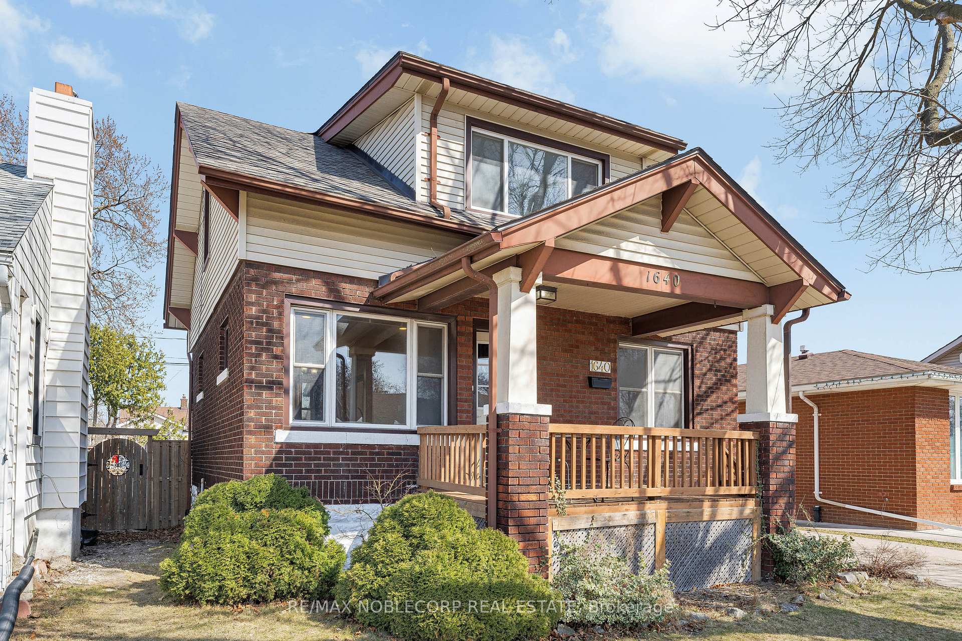 Front of 1640 Pillette Road