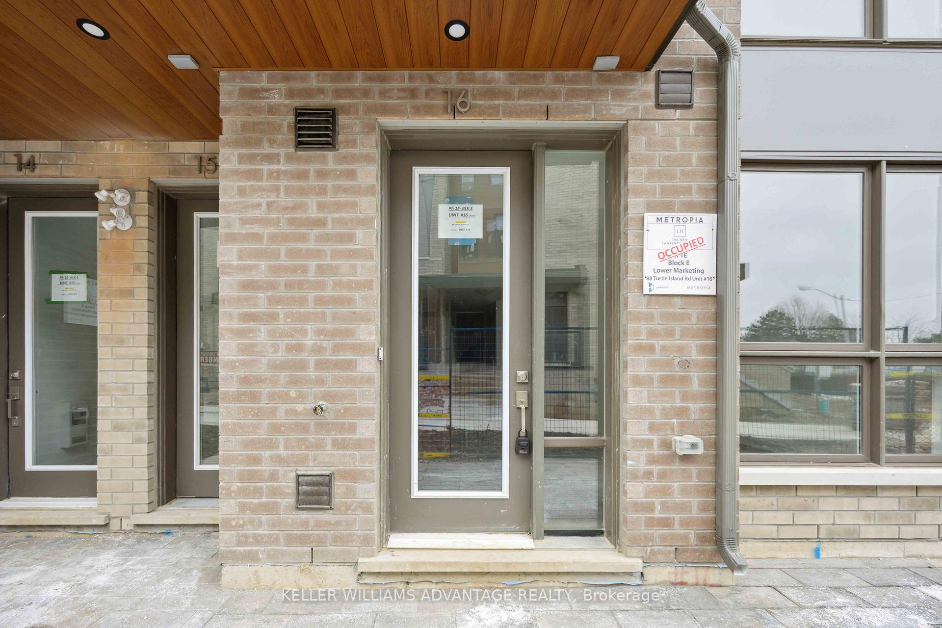 Photo 2 of Unit 16, 88 Turtle Island Road, Toronto, Englemount-Lawrence — HOMEH