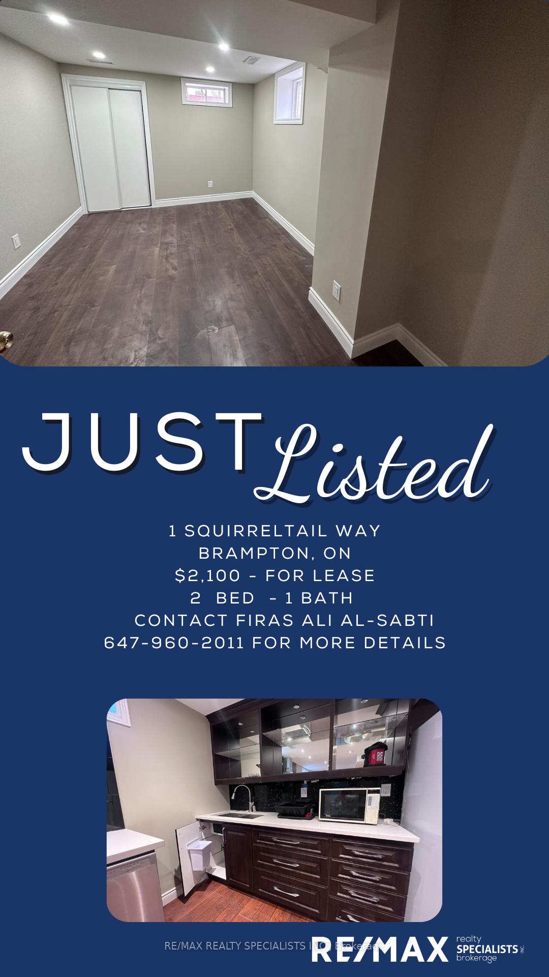 Photo 32 of Unit Bsmt, 1 Squirreltail Way, Brampton, Brampton North — HOMEH