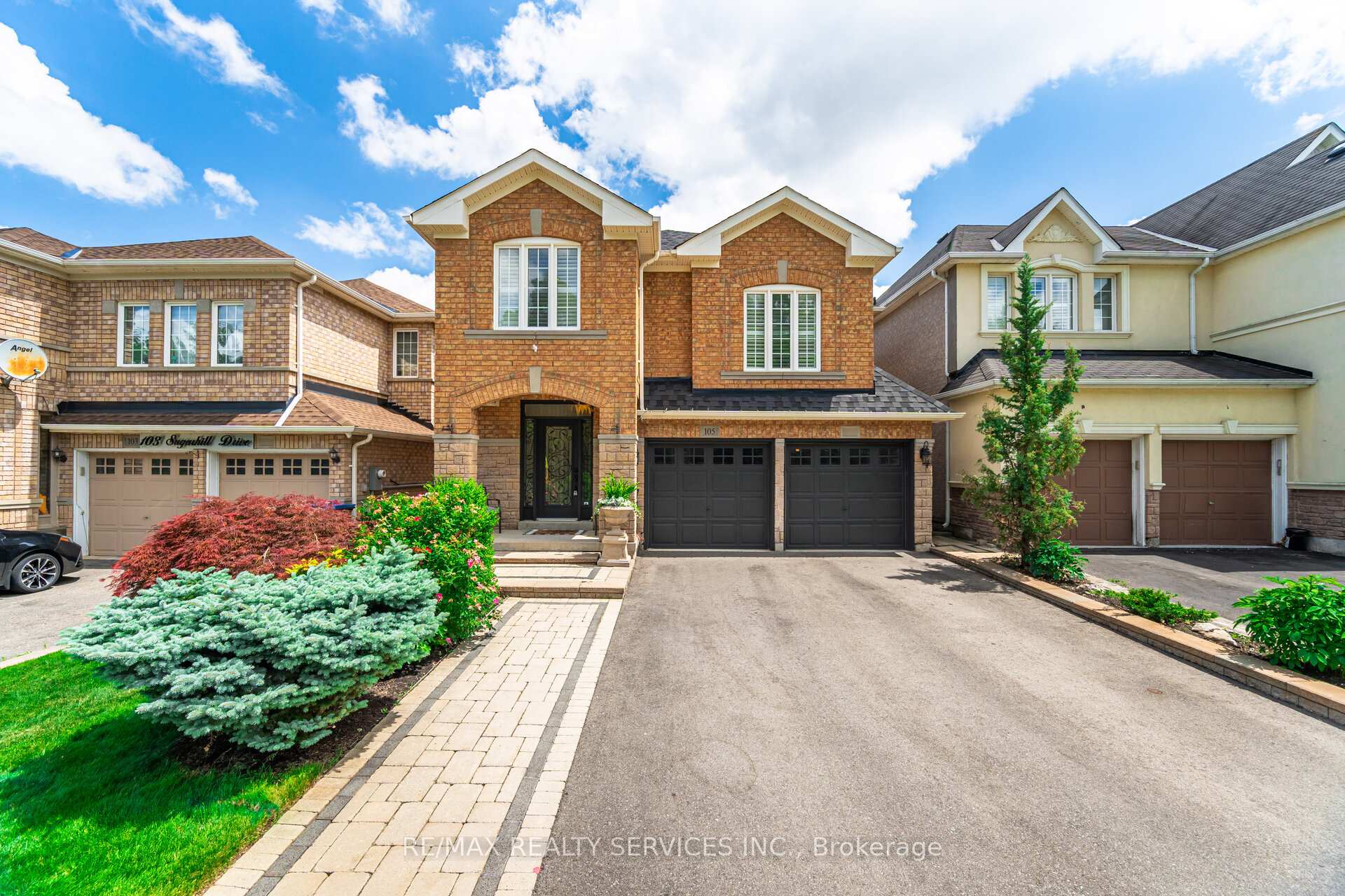 Front of 105 Sugarhill Drive
