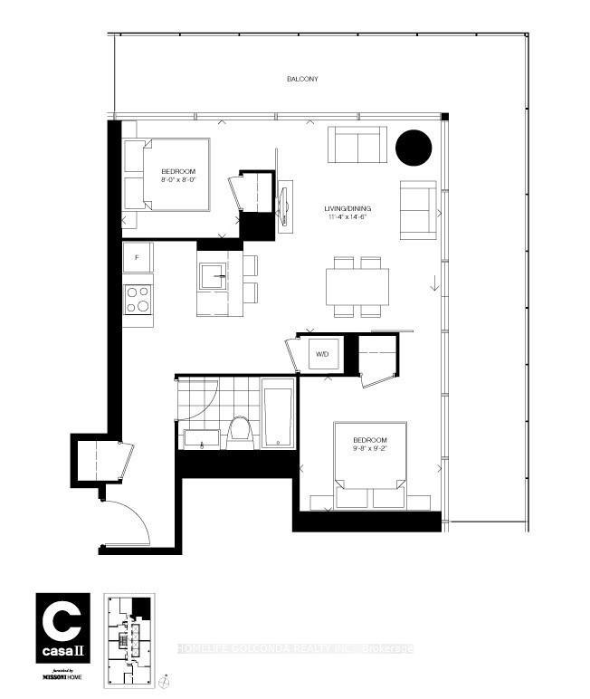 Photo 19 of Unit 2809, 42 Charles Street, Toronto, Church-Yonge Corridor — HOMEH