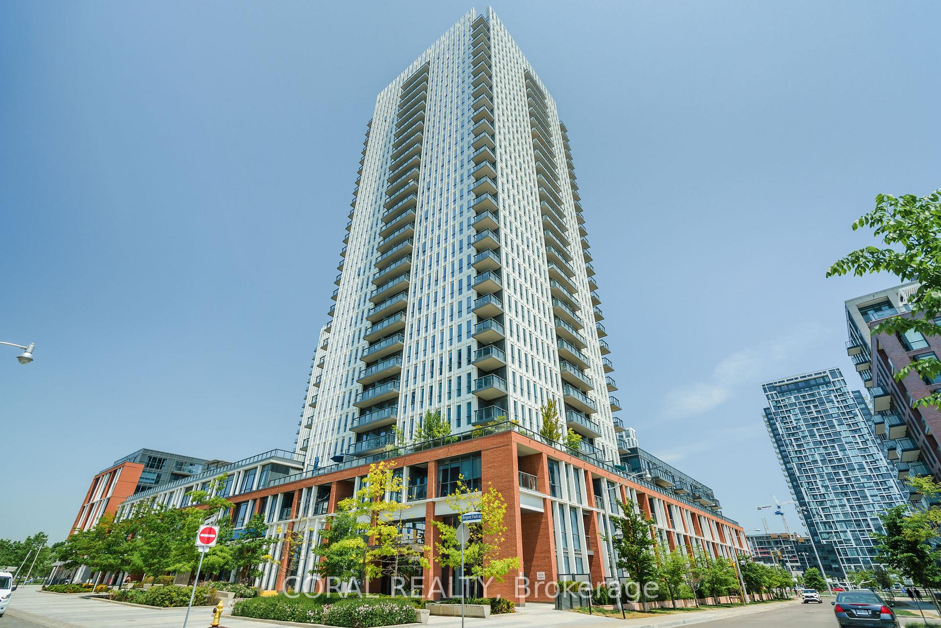Front of Unit 1705, 55 regent park Boulevard