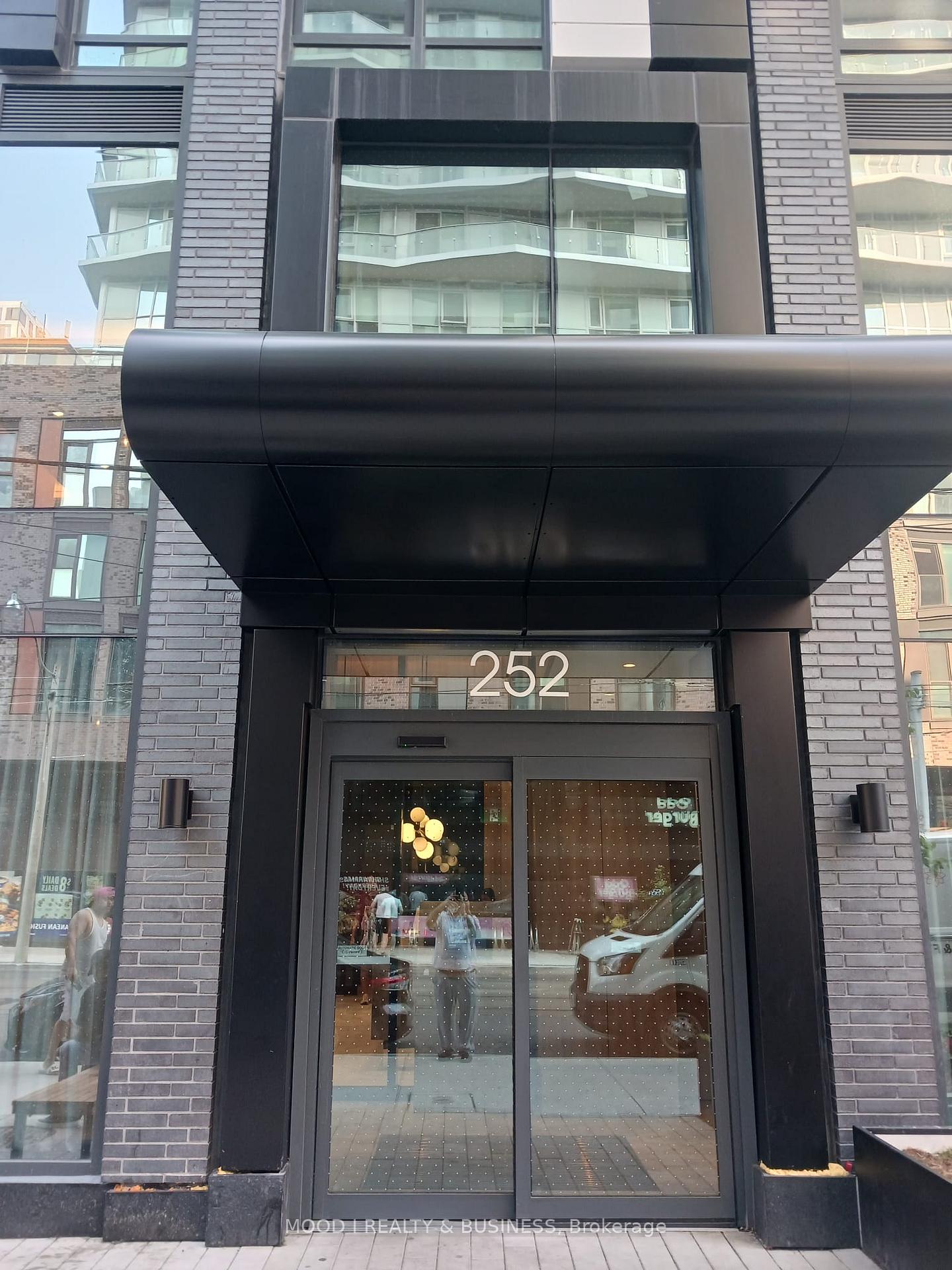 Front of Unit 2301, 252 Church Street E