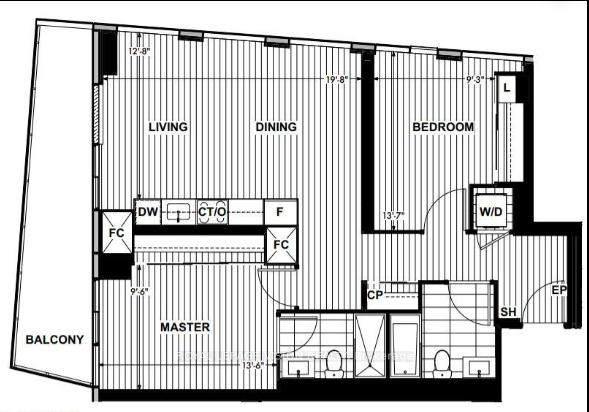 Photo 2 of Unit 1112, 470 Front Street W, Toronto, Waterfront Communities — HOMEH