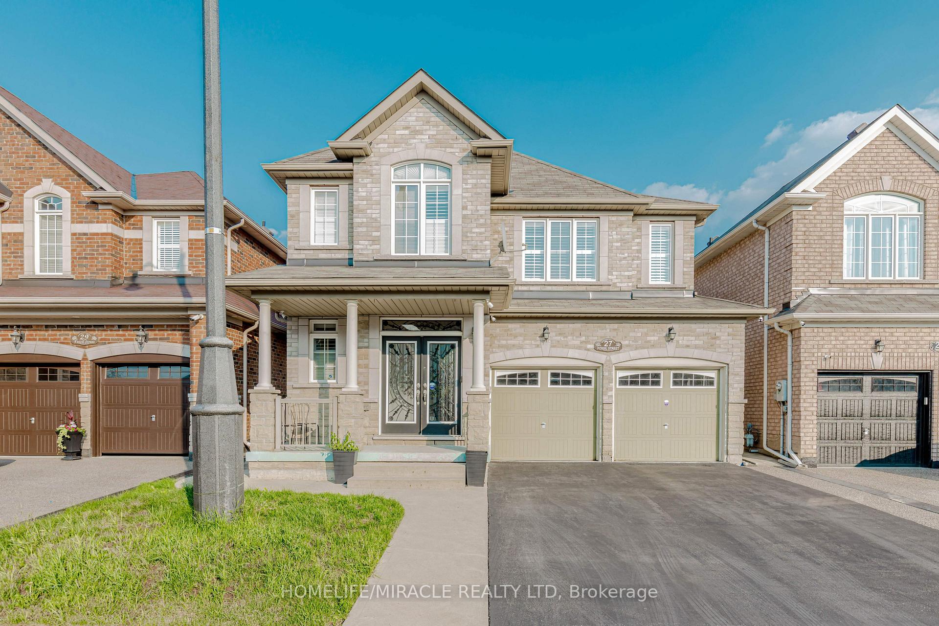 Photo 1 of 27 Fossil Street, Brampton, Bram East — HOMEH
