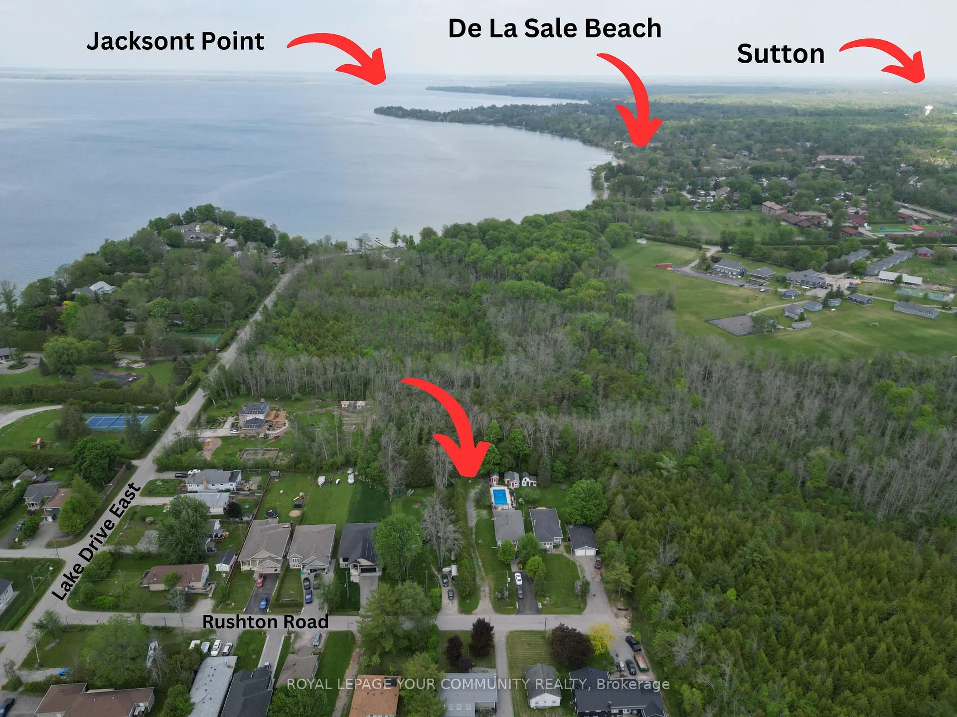 Front of 5 Rushton (Lot 22, Plan 322) Road