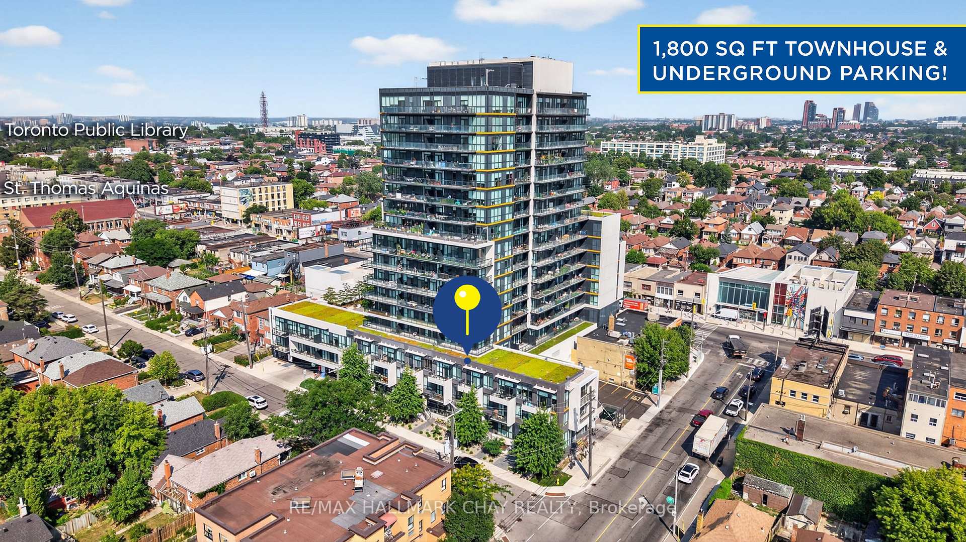 Photo 1 of Unit TH3, 70 Lanark Avenue, Toronto, Oakwood Village — HOMEH