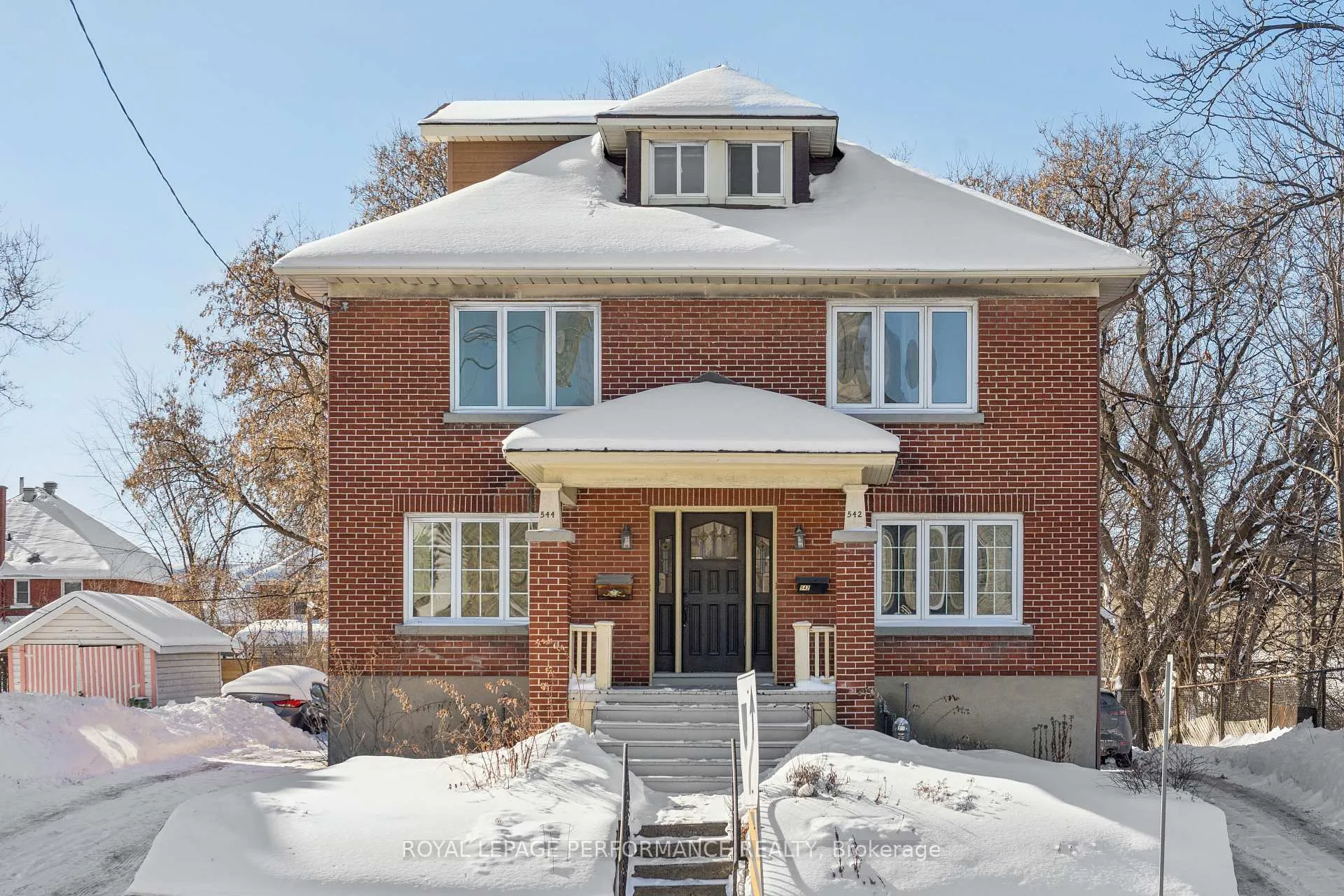 Front of 544 Parkdale Avenue