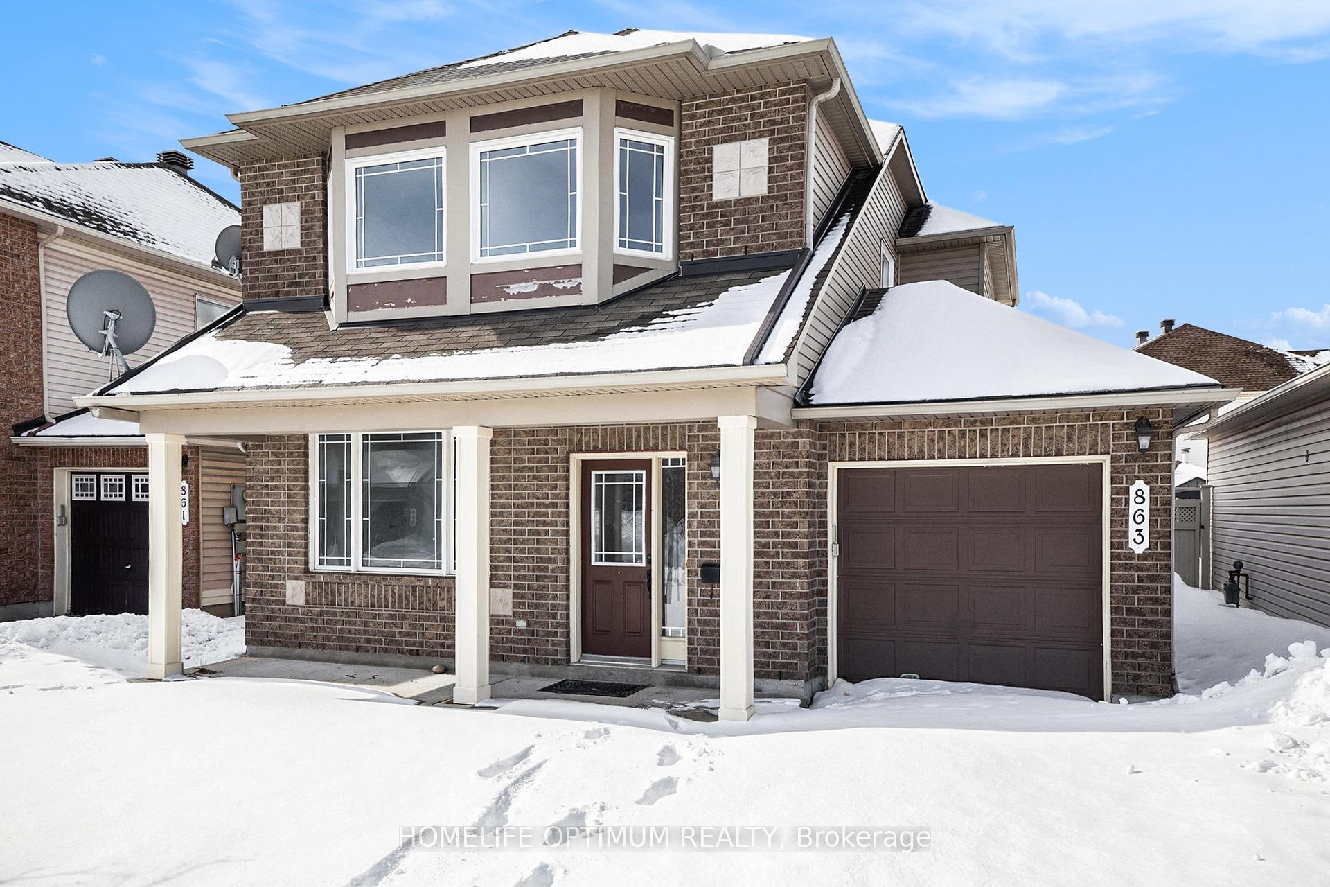 Front of 863 Taradale Drive