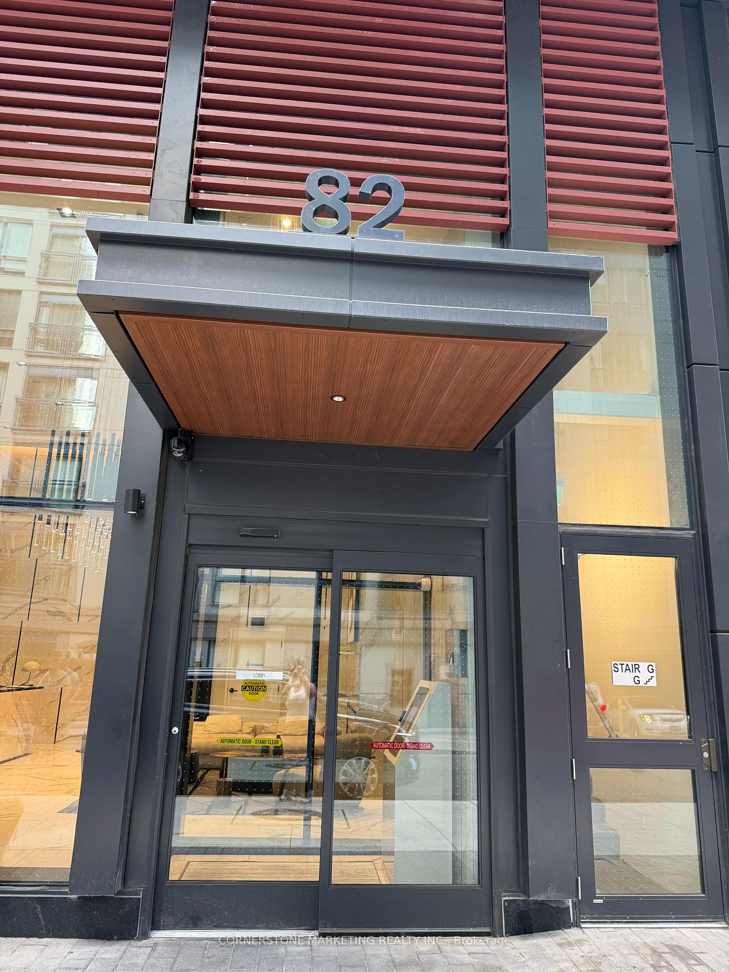 Front of Unit 2807, 82 Dalhousie Street