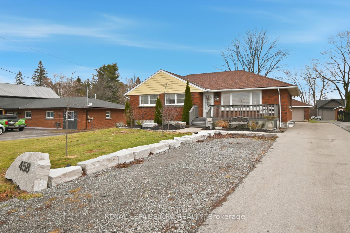 Front of 458 Doan's Ridge Road