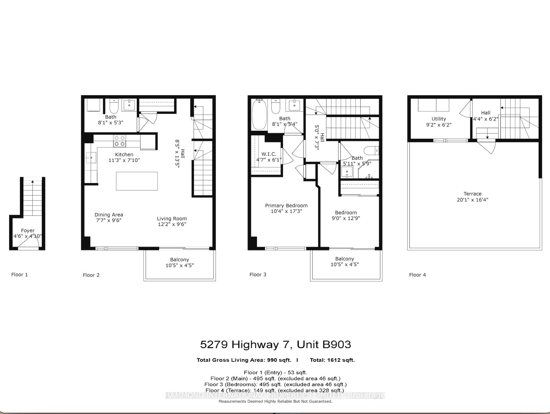 Photo 34 of Unit B903, 5279 Highway 7, Vaughan, Vaughan Grove — HOMEH