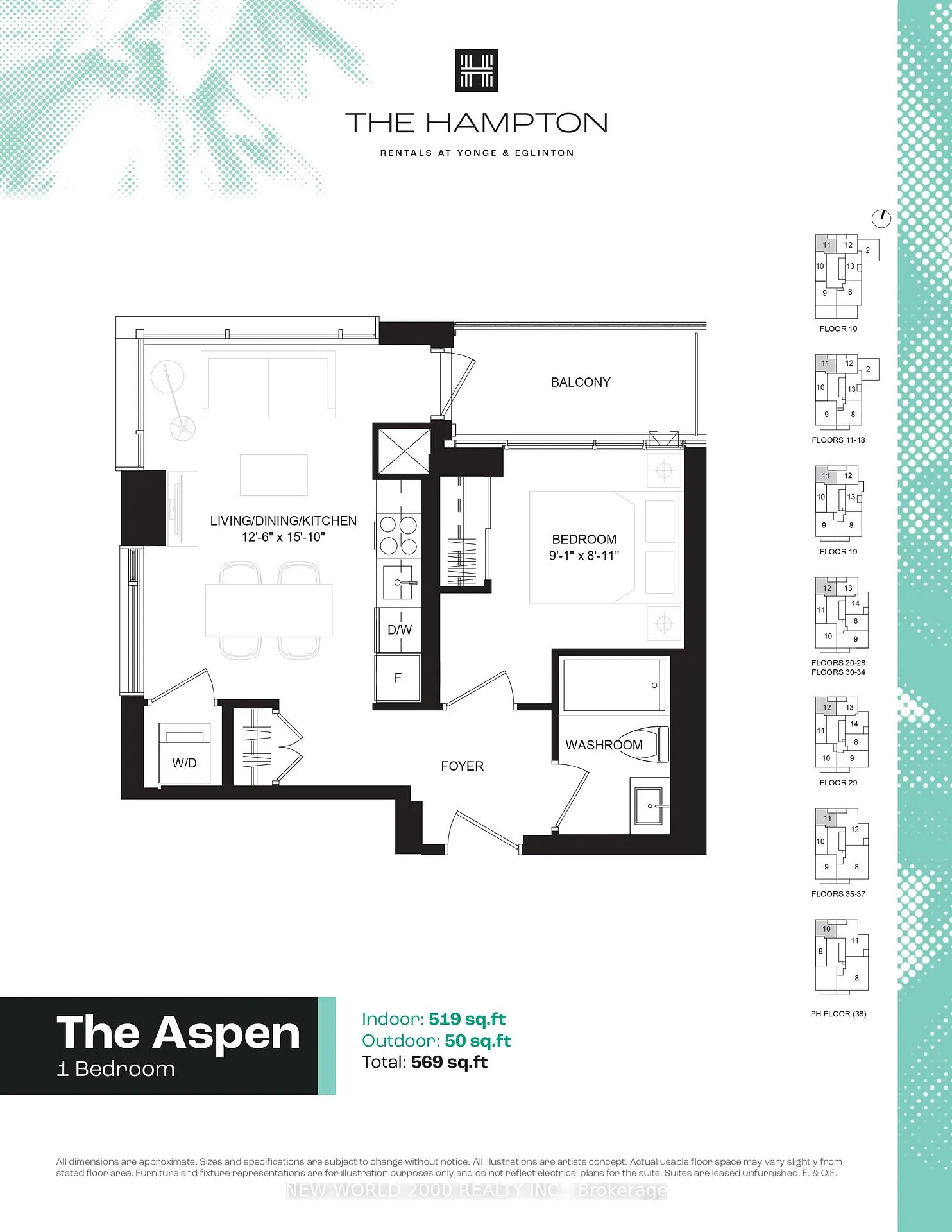 Photo 26 of Unit 2812, 101 Roehampton Avenue, Toronto, Mount Pleasant West — HOMEH
