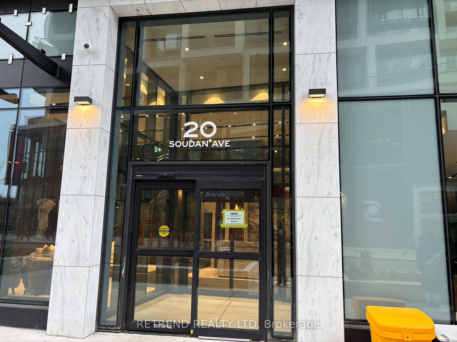 Front of Unit 3405, 20 soudan Avenue