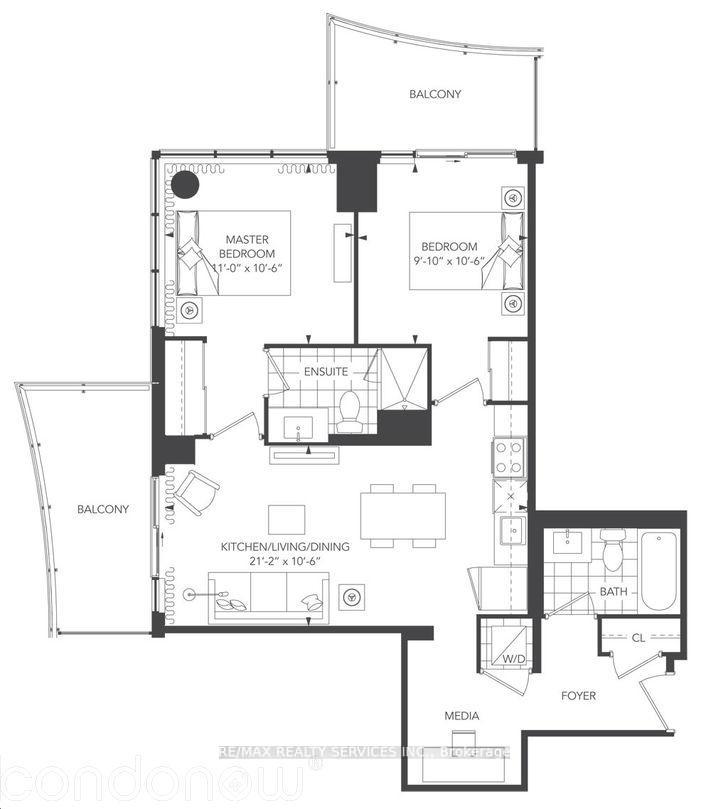 Photo 25 of Unit 2108, 1455 Celebration Drive, Pickering, Bay Ridges — HOMEH