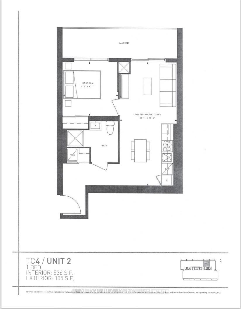 Front of Unit 1602, 1000 Portage Parkway