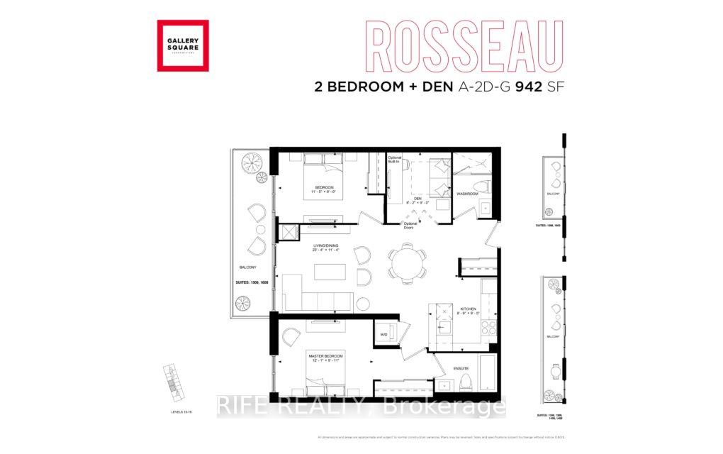 Front of Unit 304, 38 Simcoe Promenade